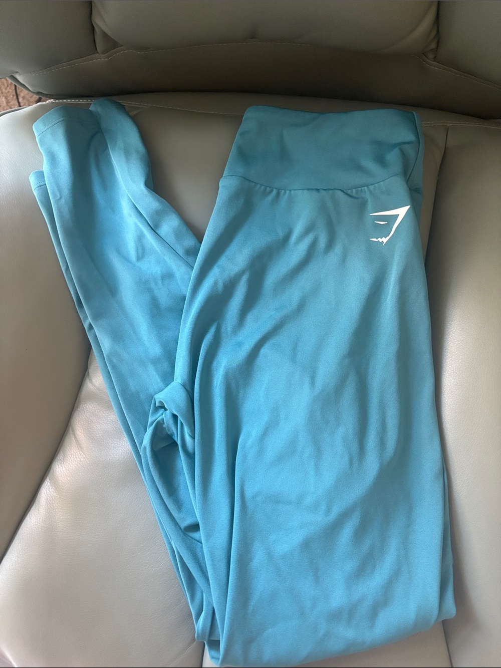 Gymshark Teal High-Waist Active Leggings